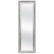 Wholesale - 12"x48" GREY WOODGRAIN OTD MIRROR W/SILVER EMBOSS C/P 1, UPC: 044021688779